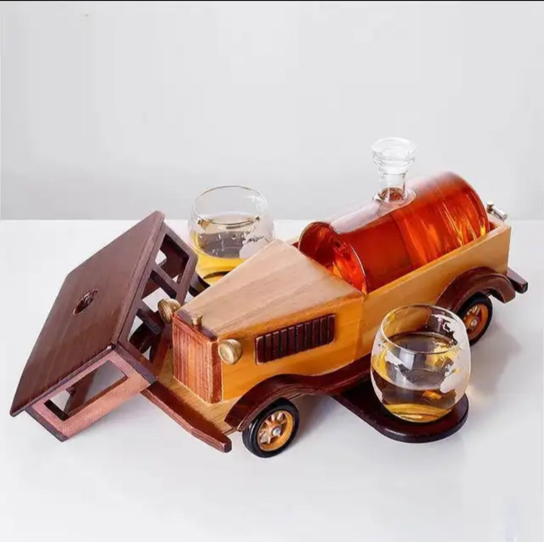 Car Whisky Decanter Set