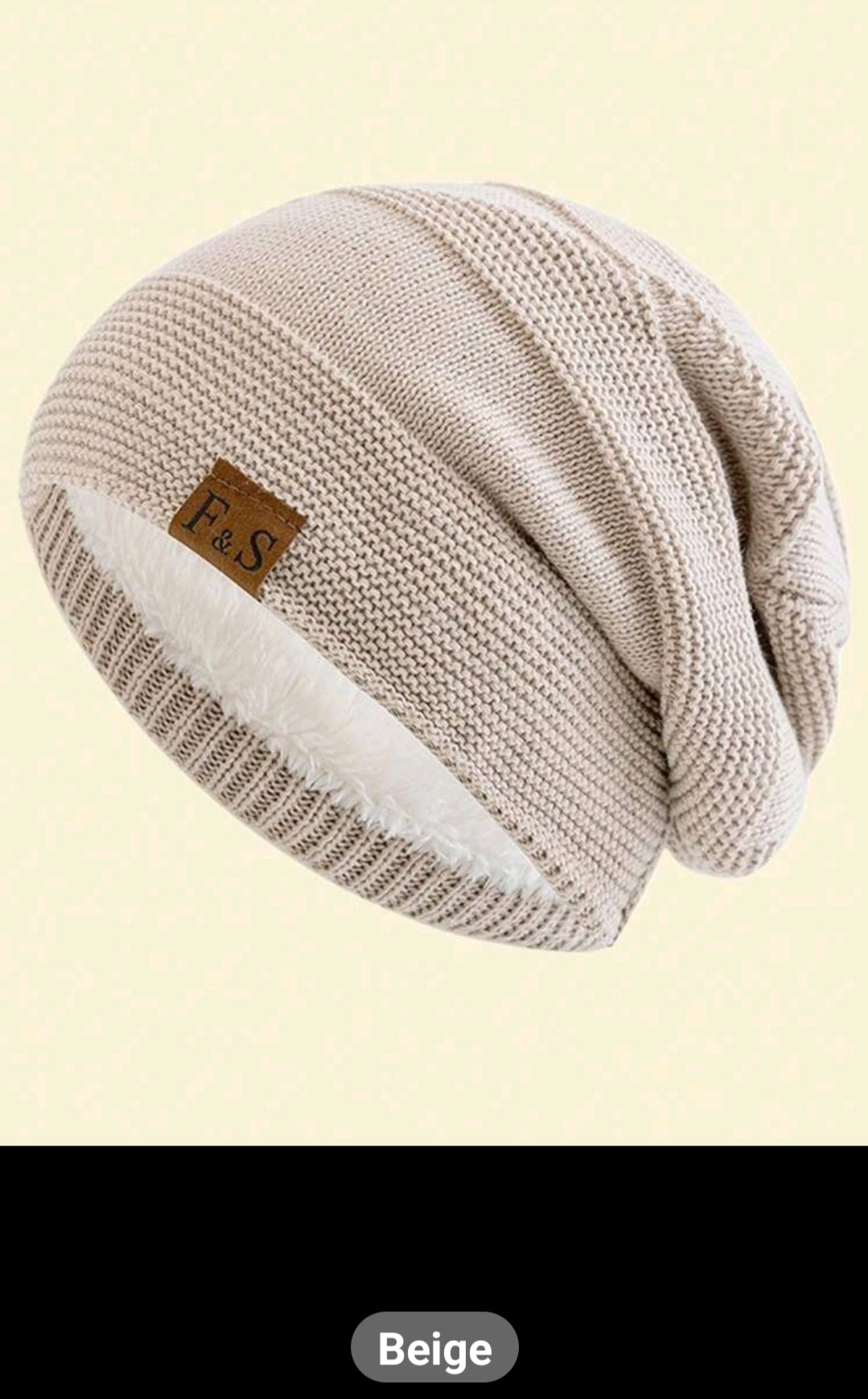 Slouchy Beanie Hat