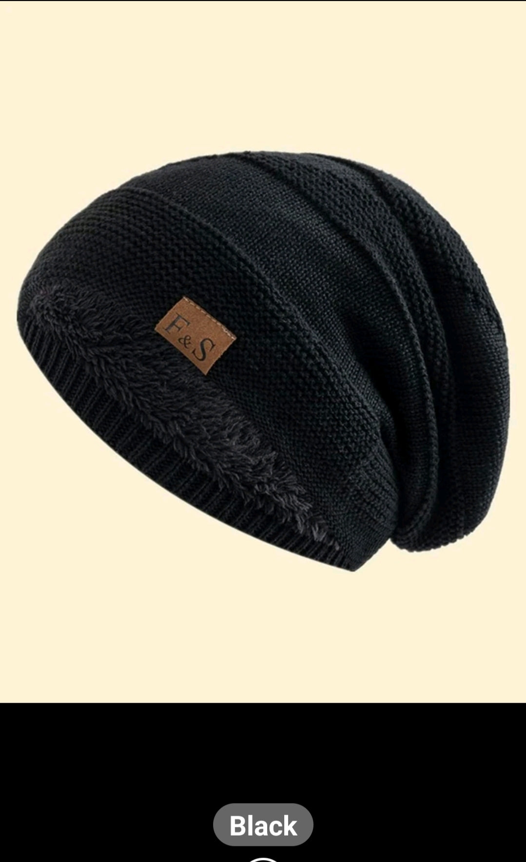 Slouchy Beanie Hat