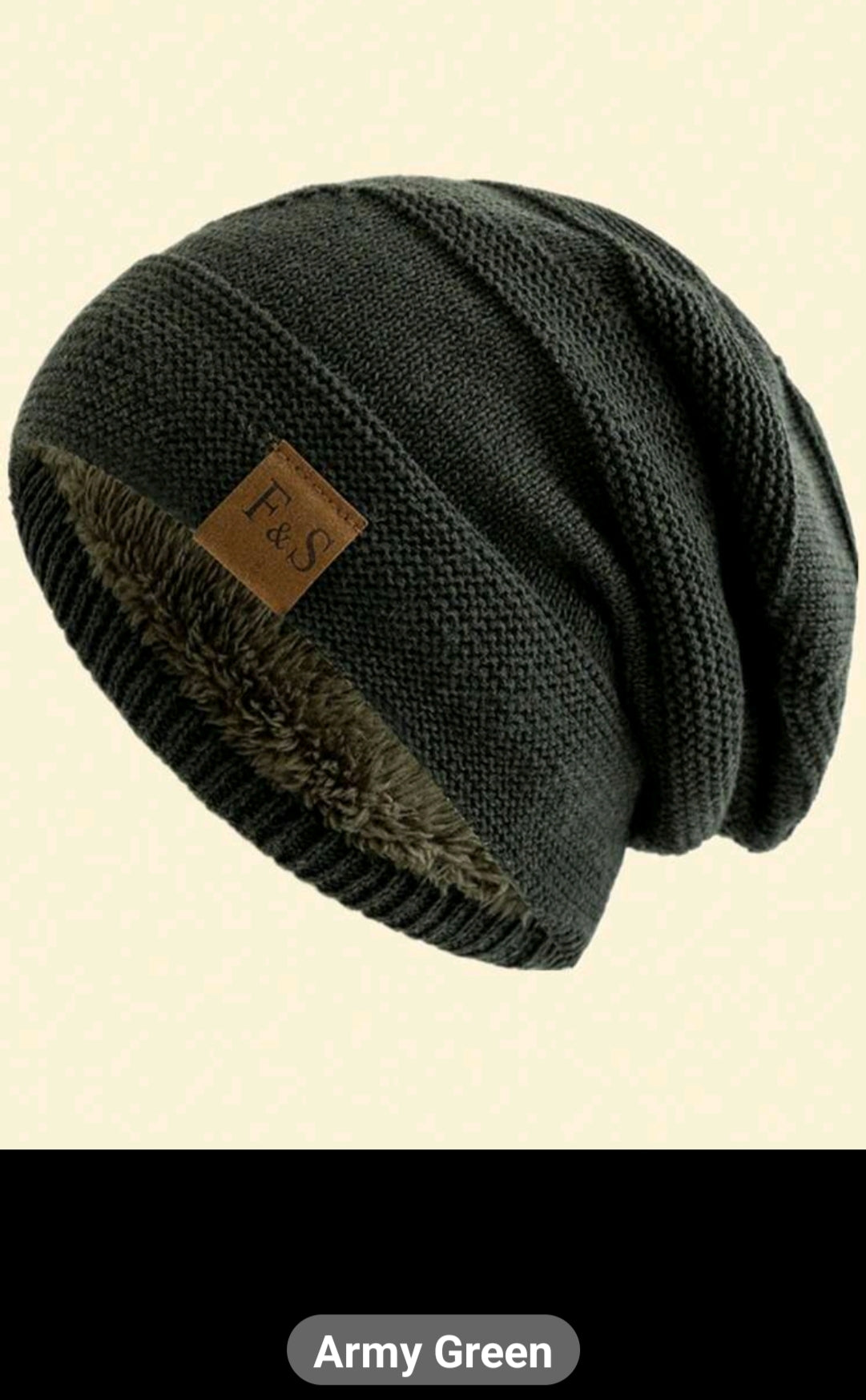 Slouchy Beanie Hat